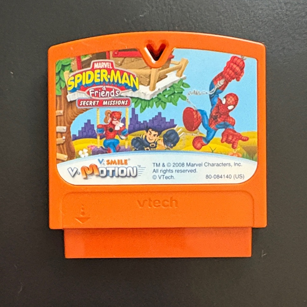 V.Smile Motion Spider-Man & Friends Game Cartridge - Orange